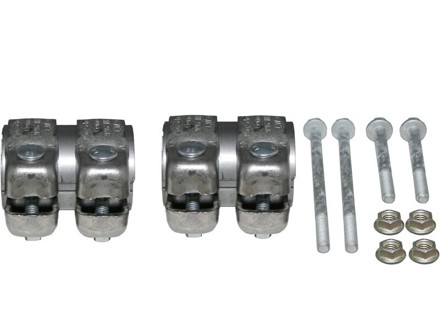 Mounting Kit for Rear Exhaust Porsche 997 - 97.270KIT, 1621700810